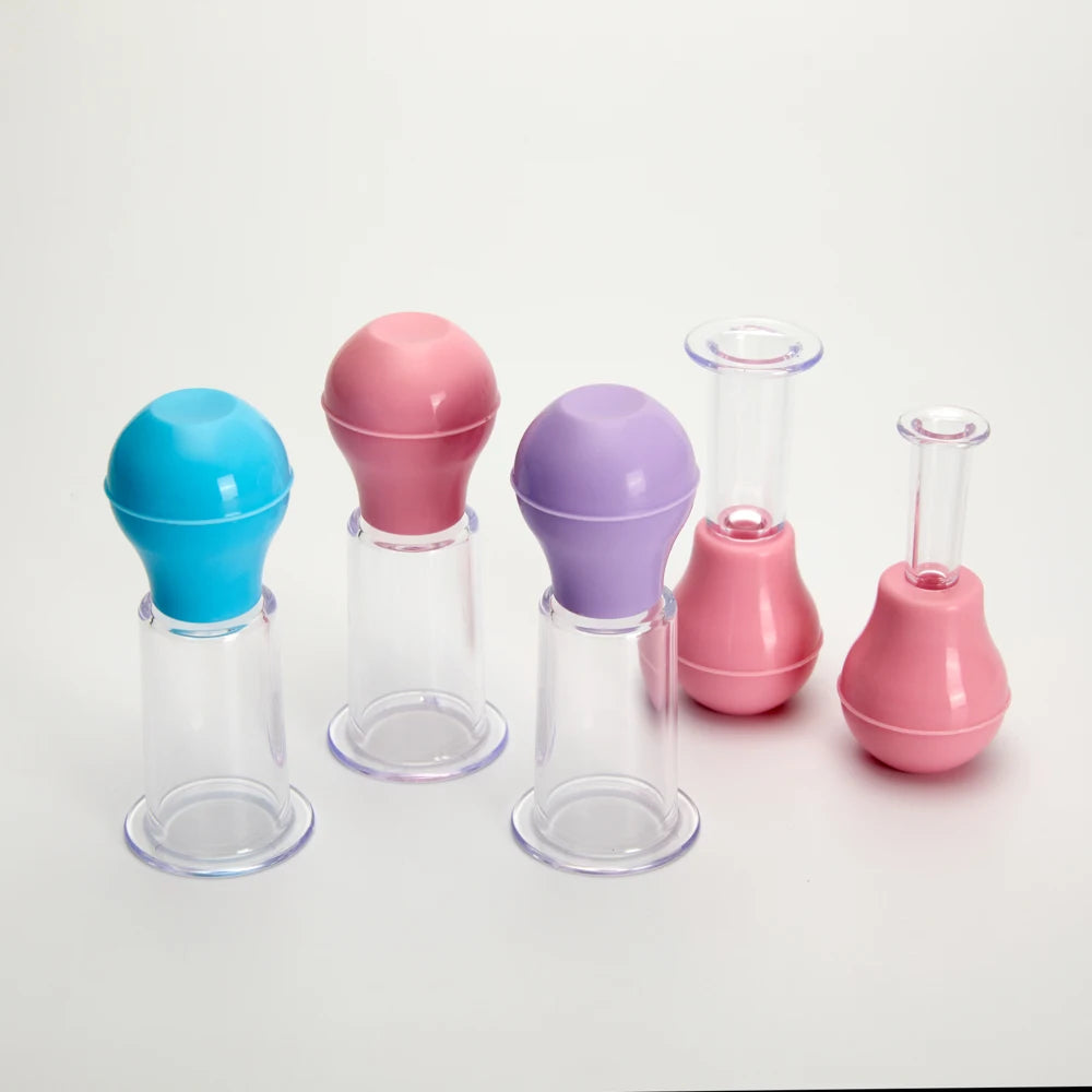 Facial Massage Cups Rubber Vacuum Skin Lifting Anti Cellulite Massager for Face/Body Cups