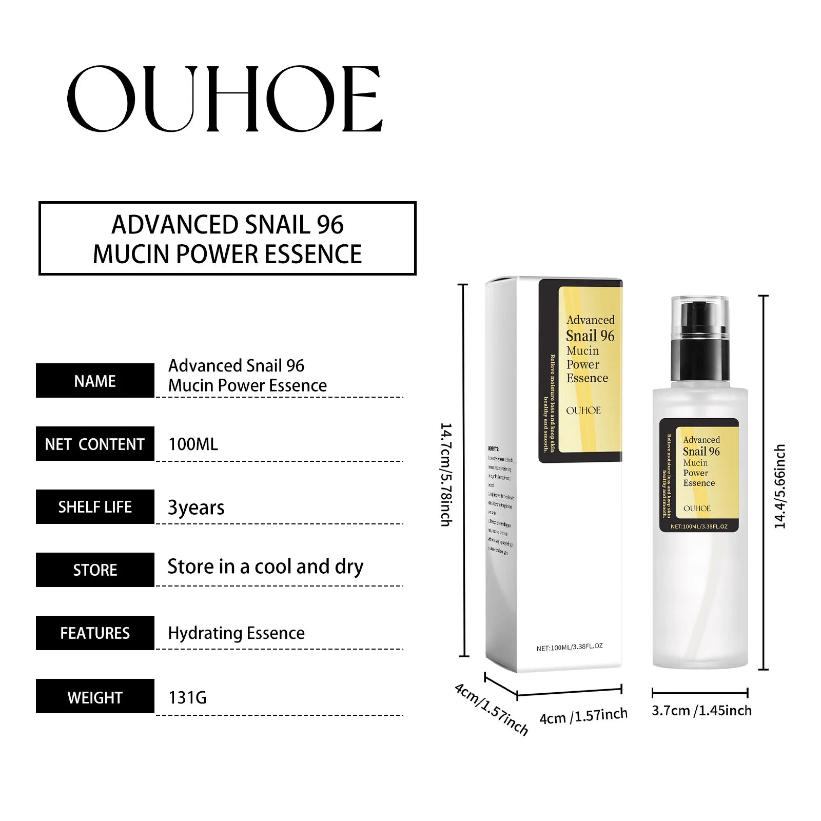 Snail 96 Mucin Power Brightening Skin Care