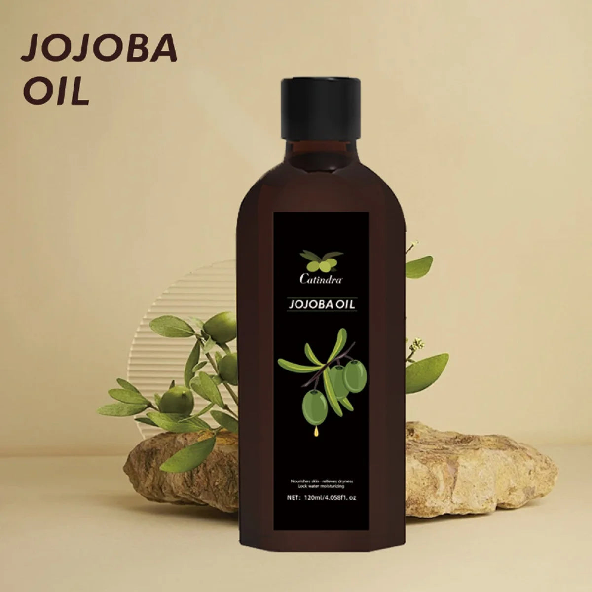 120ml Jojoba Oil Firm Skin Moisturizing Massage Natural Organic