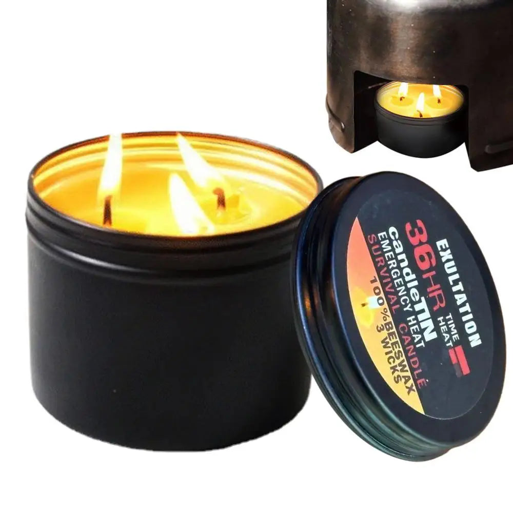 Emergency Candles for Household Disaster Long Burning Waterproof Windproof Camping