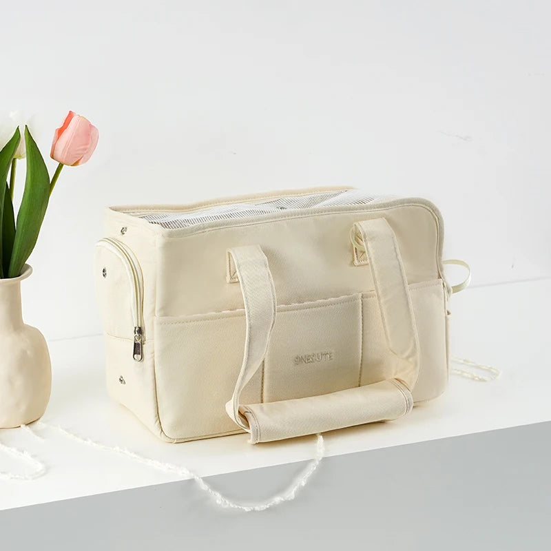 Portable One-Shoulder Bag Suitable for Pets Cats and Small Dogs Travel Walking Shopping
