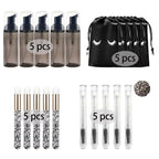 20/40PCS Suit 60ML Empty Pump Bottle Eyelash Shampoo Tool Travel Foam Dispenser Bottle Plastic Cleanser Soap Care