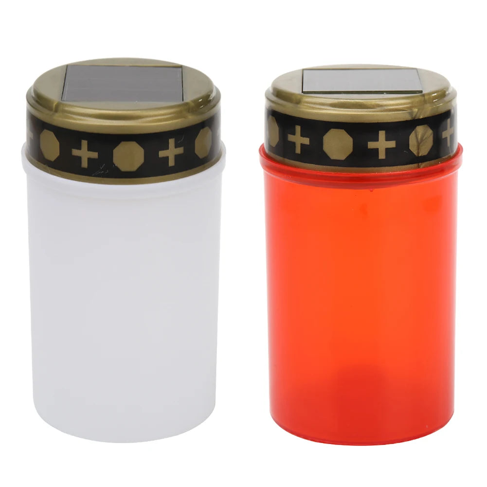 Solar Electronic Candles Tea Light Party Outdoor Lighting