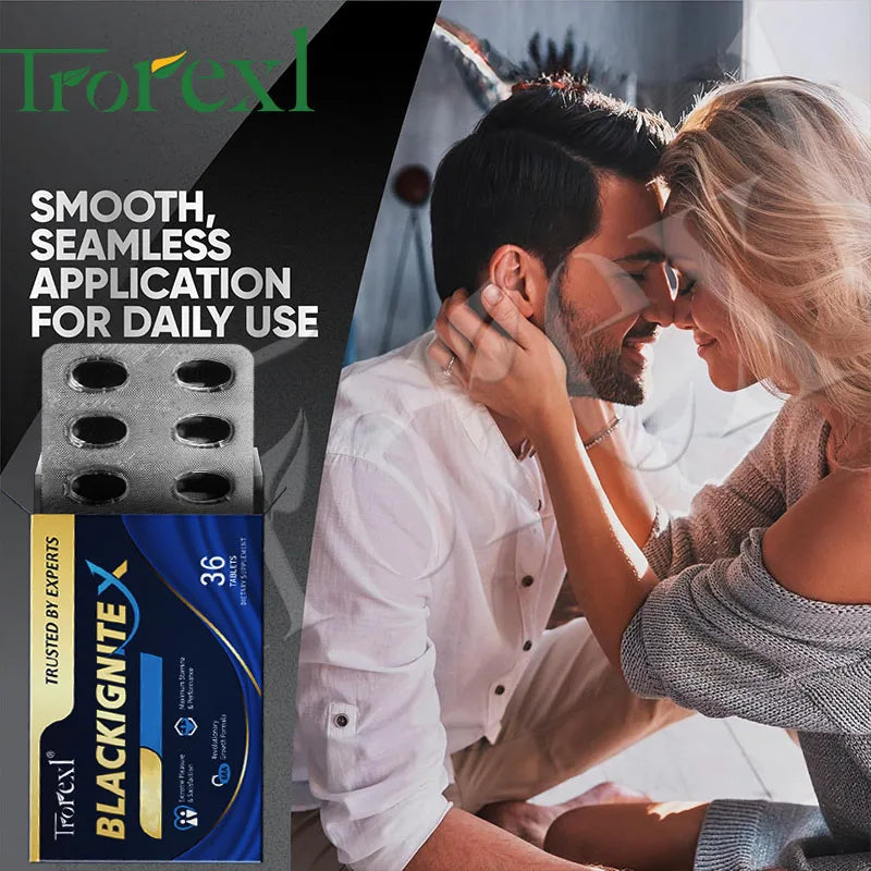 BlackIgniteX Natural Male Enhancing Supplement Boosts Strength & Firmness Enhanced Stamina Performance & Endurance