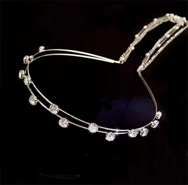 Glitter Girls Rhinestone Headband Butterfly Tassel Hair Accessories