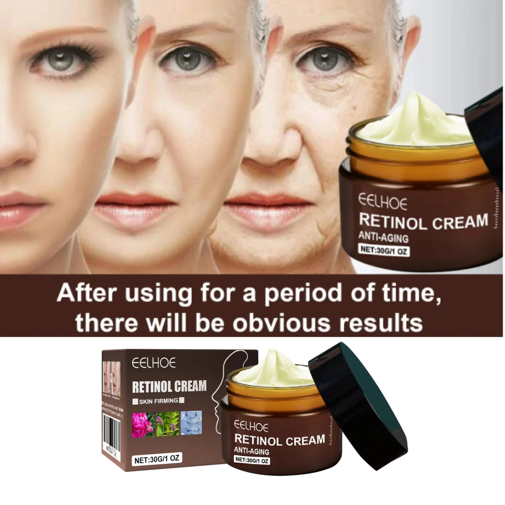 Retinol Wrinkle Remover Face Cream Firming Lifting Anti Aging Fade Fine Lines Moisturizing Whitening Korean