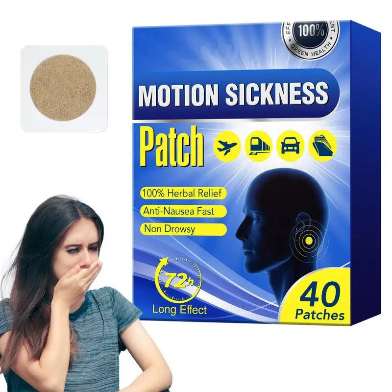 Motion Sickness 40pcs Seasick Patches Children Adult