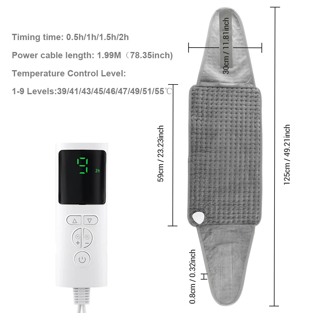 Electric Heating Pad 110V 220V Washable 60*30cm