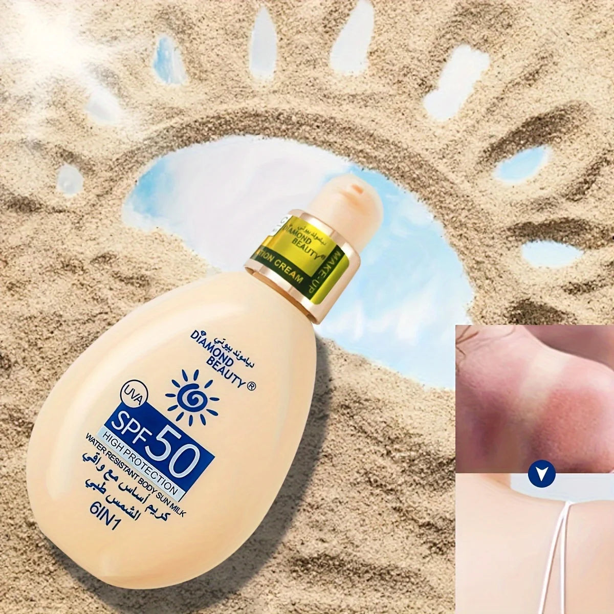 Sunscreen SPF 50 Sunscreen Lotion 100ml Summer Moisturizing Cream