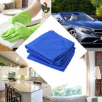 1-20Pcs Microfiber Towels Car Wash Drying Cloth Household Cleaning Cloths Polishing Cloth