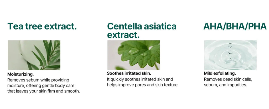 16.9 oz Salicylic Acid Body Wash Gentle Smoothing Mild Exfoliating Daily Deep Cleanses Acne and Sebum