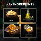 100g/3.5 0z. Moisturizer Tallow Honey Balm  Manuka Body Lotion Lip Balm