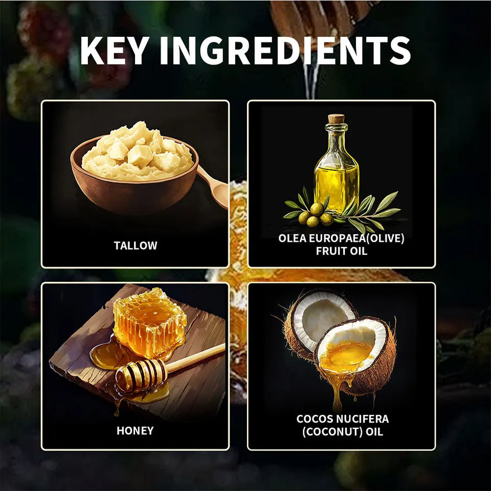 100g/3.5 0z. Moisturizer Tallow Honey Balm  Manuka Body Lotion Lip Balm