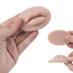 1pcs Microblading Reusable 5D Silicone Practice Lips Solid Lip Block For PMU Beginner Training Tattoo