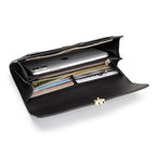 Women's Wallet Full Leather Long Wallet First Layer Cowhide Leather Clutch