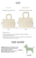 Portable One-Shoulder Bag Suitable for Pets Cats and Small Dogs Travel Walking Shopping