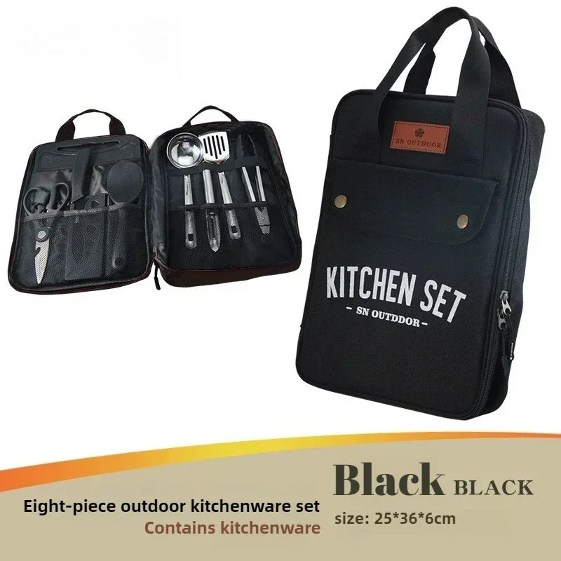 Travel Kitchen Utensils Set 8-Piece Camping