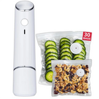 Compact Vacuum Sealer For Food Meal Saver Portable Powerful Handheld Meat Veggies Gift