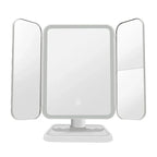 Trifold Makeup Mirror LED Lights Trifold