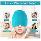Headgear Migraine Relief Cap Gel Ice Single Layer  Stretchable Compress Hood
