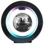 Floating Globe Levitating World Map Rotating LED Bedside Lamp Magnetic