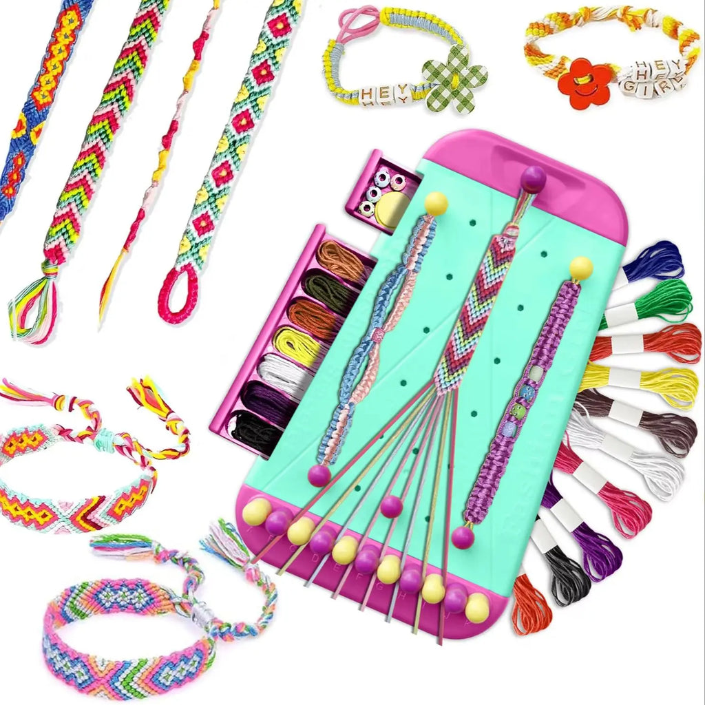 Bracelet Making Kit for Girls Friendship Arts Crafts DIY Jewelry