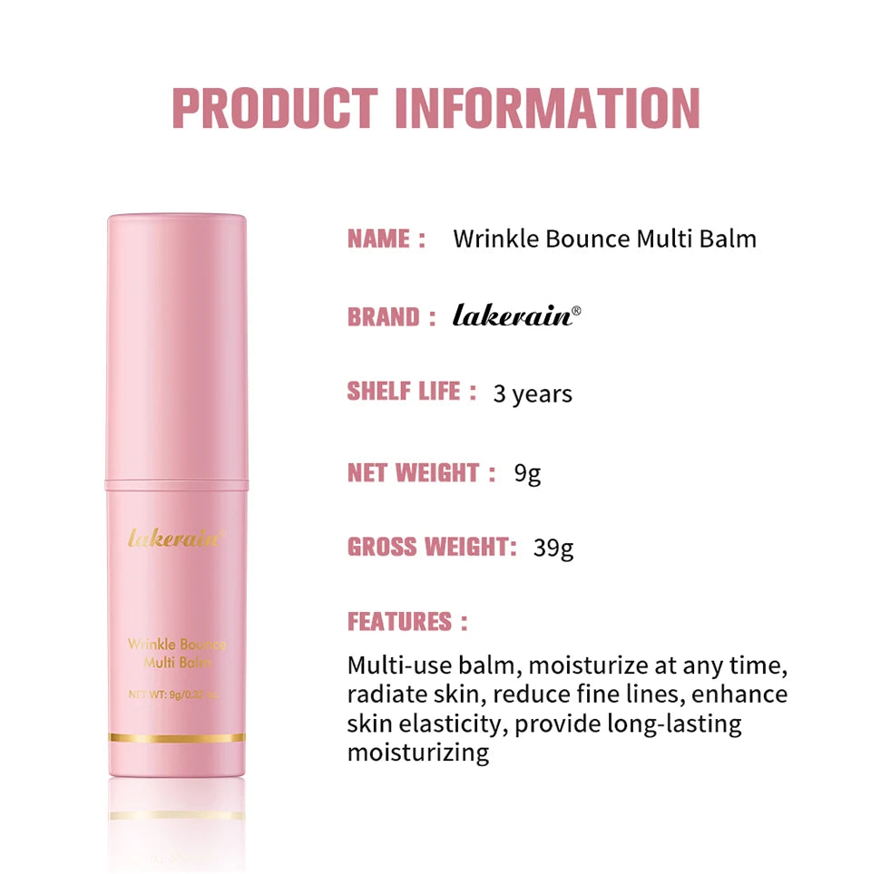 Instant KAHI Wrinkle Removal Balm Collagen Stick Fade Fine Lines Brighten Dull Skin Tone Cream Korean Cosmetics