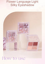 8-Piece Beauty Set with Lipstick Concealer Eyeshadow Eyebrow and Blush Makeup