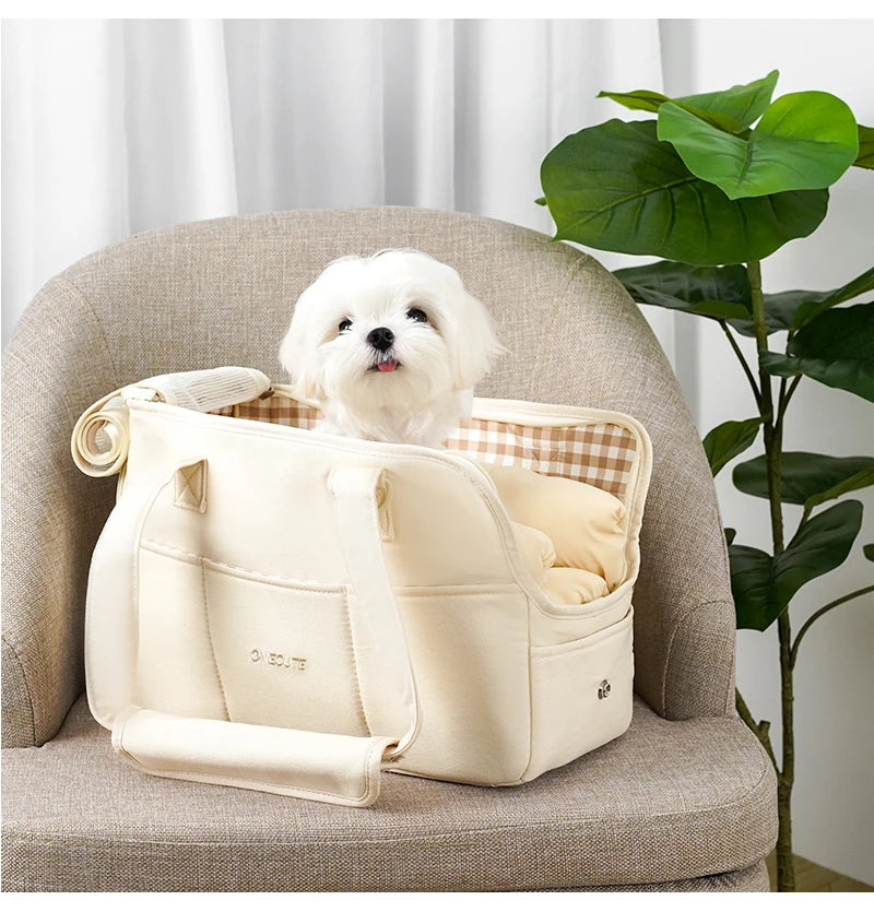 Portable One-Shoulder Bag Suitable for Pets Cats and Small Dogs Travel Walking Shopping