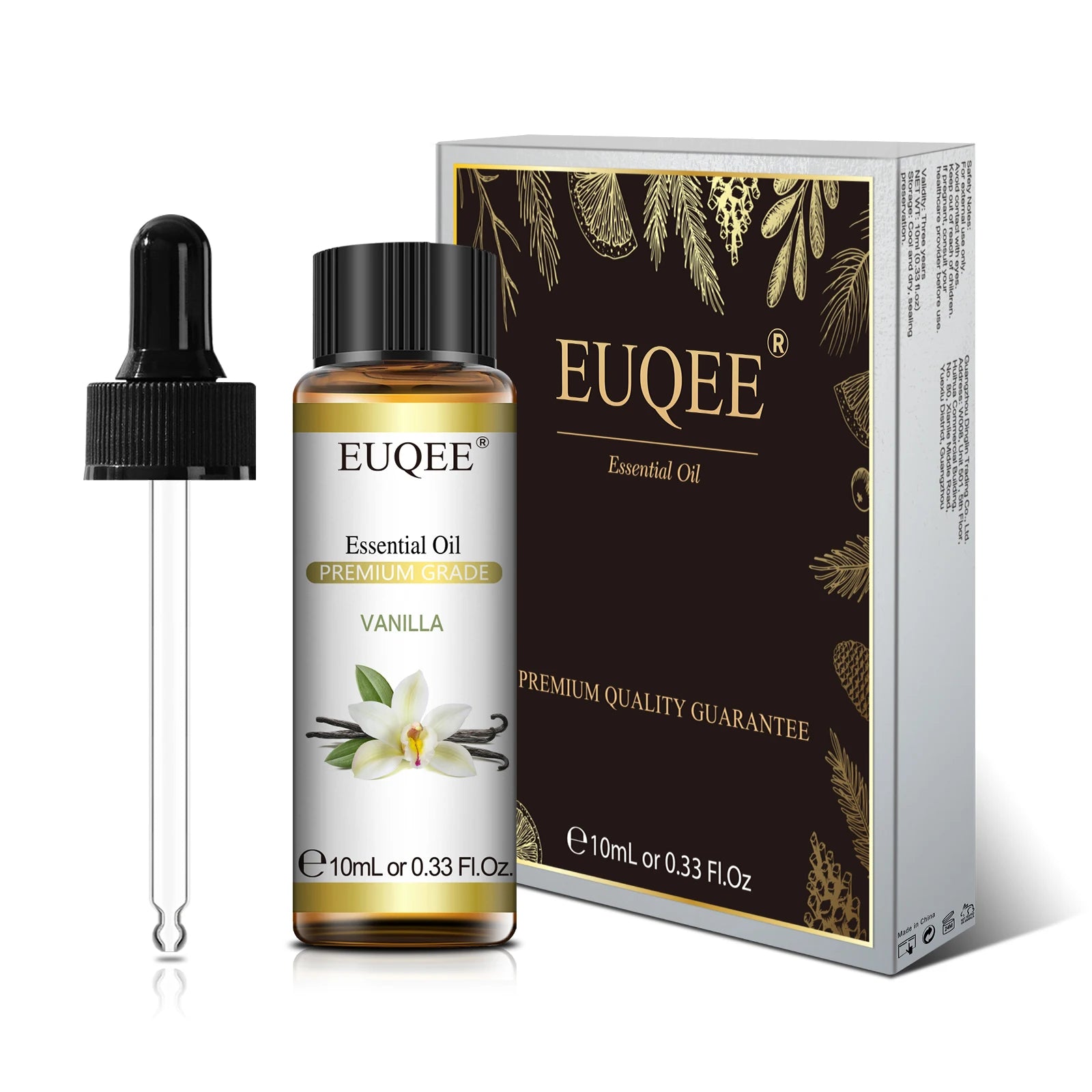 EUQEE 10ML Natural Essential Oils For Humidifier, Soap, Candle Making