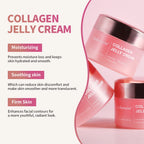 Moisturizing Jelly Cream Niacinamide Hydrolyzed Collagen Tightening Soothing Anti-Aging Firmness Hydration Skincare