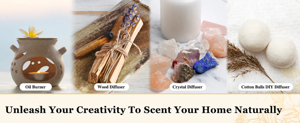 EUQEE 10ML Natural Essential Oils For Humidifier, Soap, Candle Making