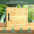 Wooden Cutting Board For Meat Bamboo Fruit Vegetables Chopping Panel