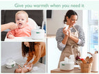 Momcozy Baby Wipe Warmer Large Capacity Fast Even Heating 4 Temperature Settings Night Light
