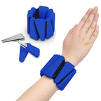 1/2lbs Wrist Weights Yoga Fitness Exercise Silicone Adjustable Ankle Protector Jogging