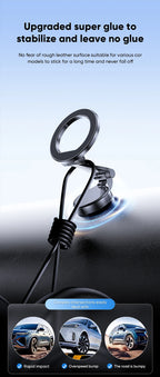 1080 Magsafe Car Cell Phone Holder For iPhone 17 16 Pro Max Plus