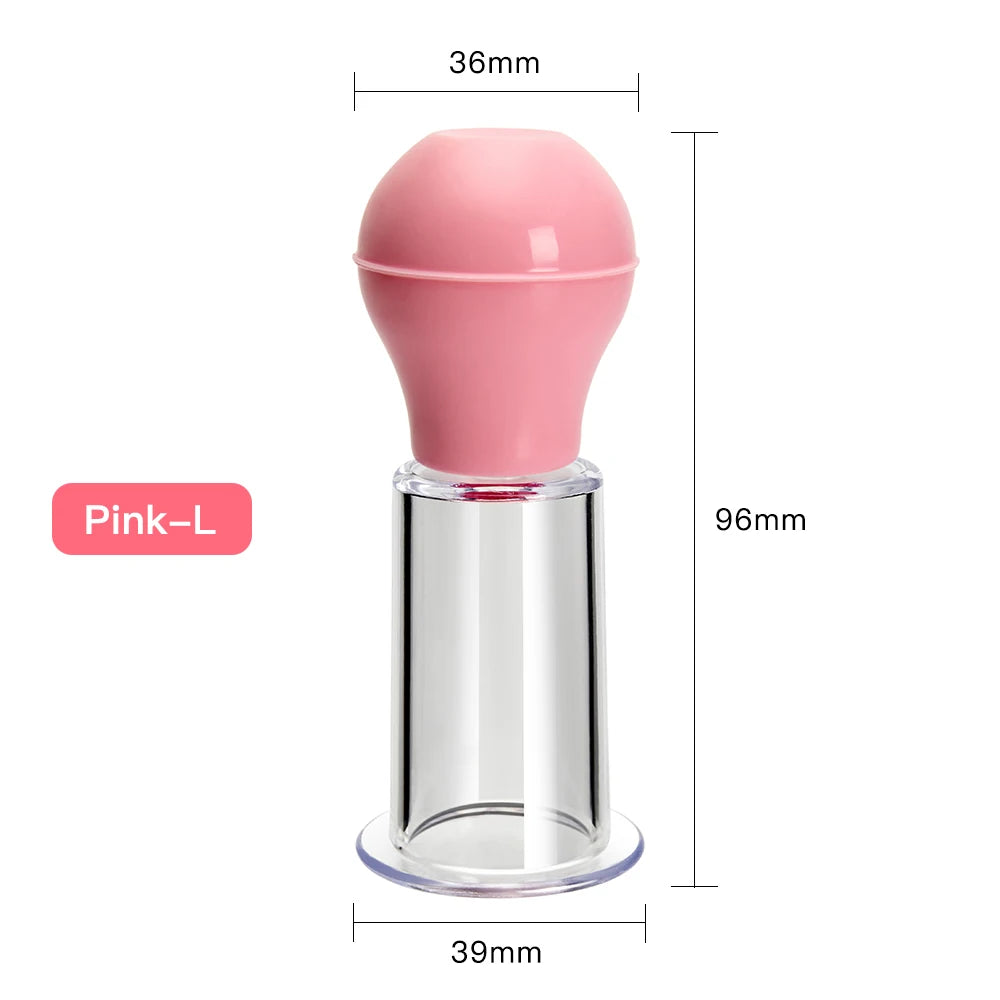 Facial Massage Cups Rubber Vacuum Skin Lifting Anti Cellulite Massager for Face/Body Cups