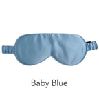 100% Mulberry Silk Sleep Mask Men Women Eye Cover Total Blackout Size 20 X 8.5cm