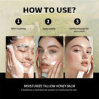 100g/3.5 0z. Moisturizer Tallow Honey Balm  Manuka Body Lotion Lip Balm