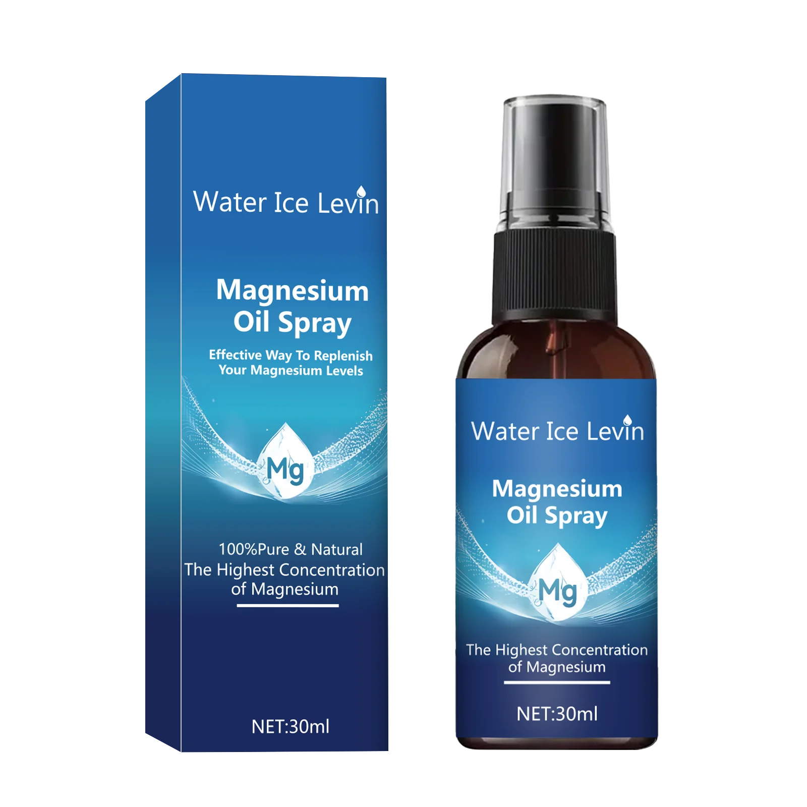 Magnesium Oil Spray face and body essential oil moisturizing massage