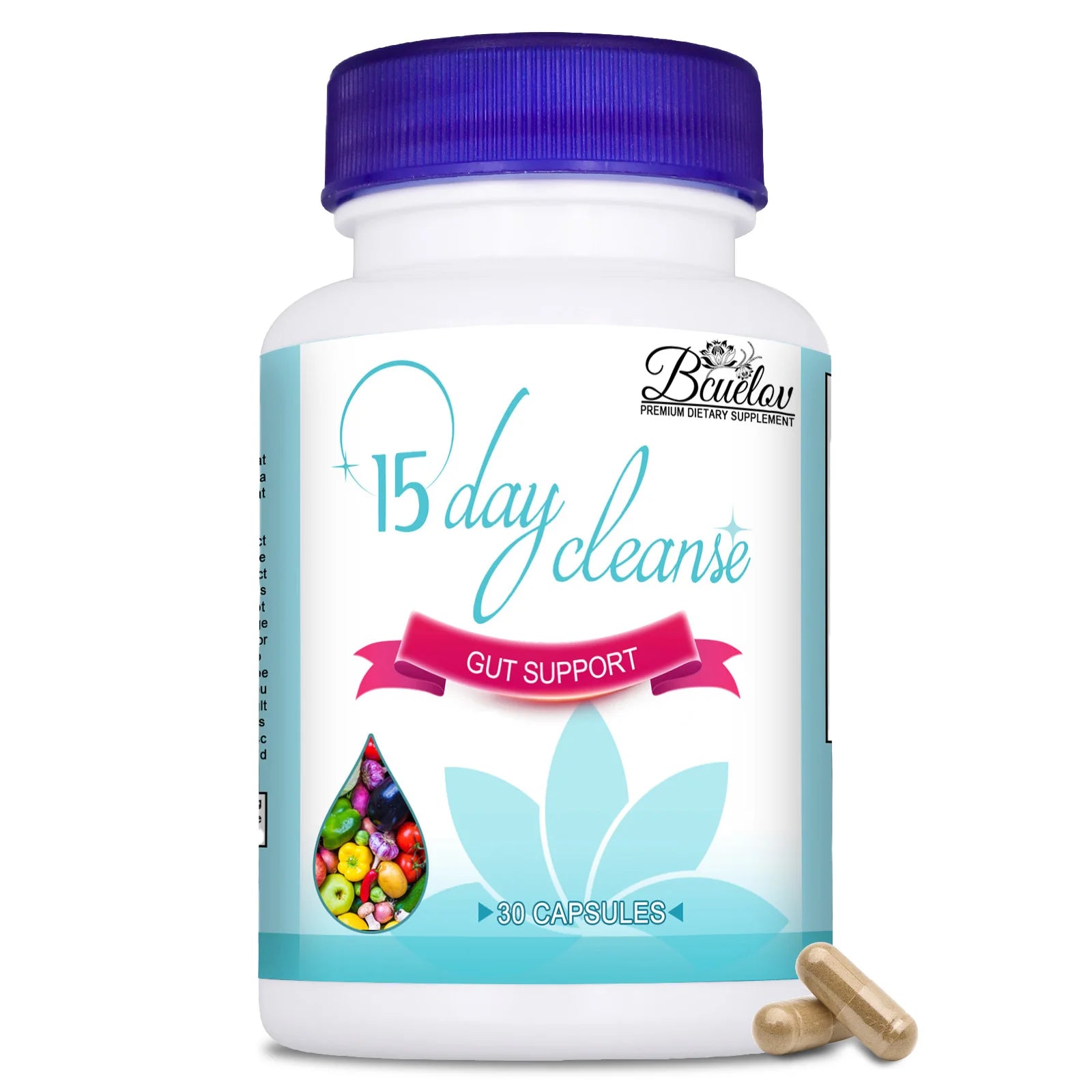 15-day Intestinal Cleansing and Detoxifying Capsules