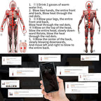 Terahertz Wave Cell Light Magnetic Healthy Device Body Care Pain Relief Healthy Electric Heating Therapy Physiotherapy