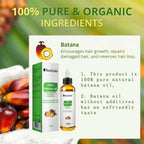 Batana Oil Hair Growth for Men Womenr Anti Hair Loss Scalp Treatment 120ml