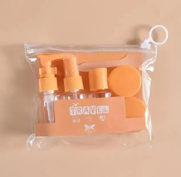 Travel Bottles Kit Leak Proof Toiletry Containers Clear For Lotion Shampoo Cream