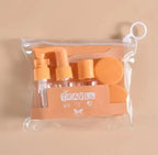 Travel Bottles Kit Leak Proof Toiletry Containers Clear For Lotion Shampoo Cream