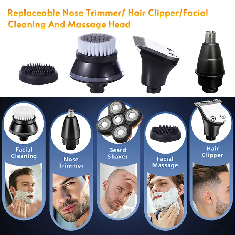 Replacement Electric Shaver Head 3/4/5 Cutter Floating Head