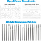 Portable Electric Engraving Pen Etching Craft Tools Machine For Glass Metal Wood