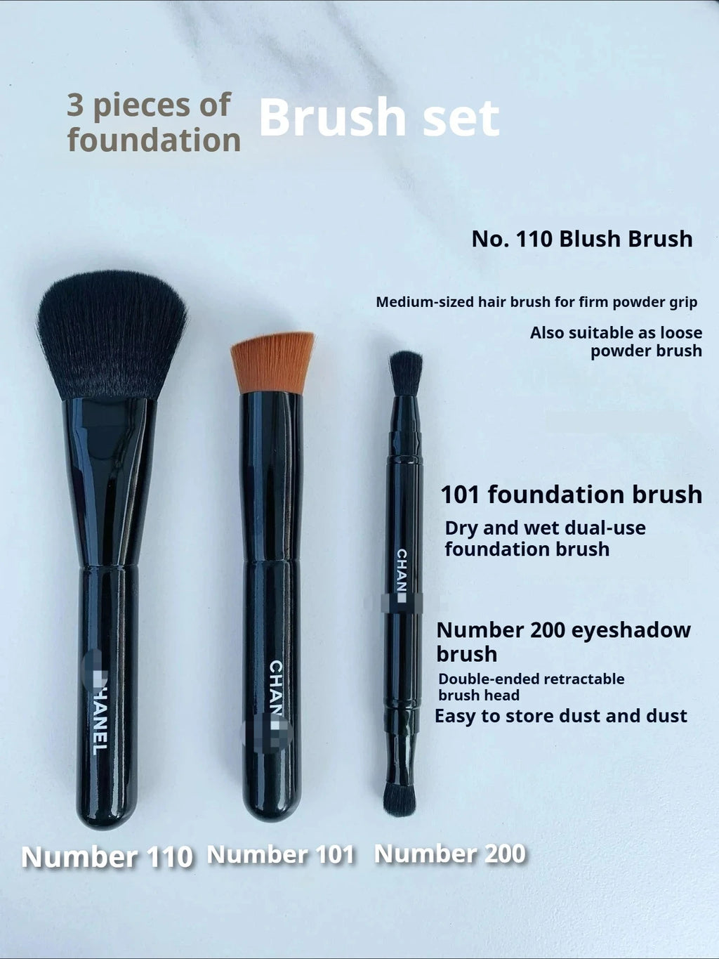 High end Makeup Brushes Gift Set
