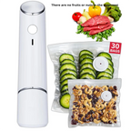 Compact Vacuum Sealer For Food Meal Saver Portable Powerful Handheld Meat Veggies Gift