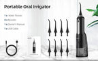Sejoy Cordless Electric Water Flosser for Teeth Dental Portable Oral Irrigator Rechargeable